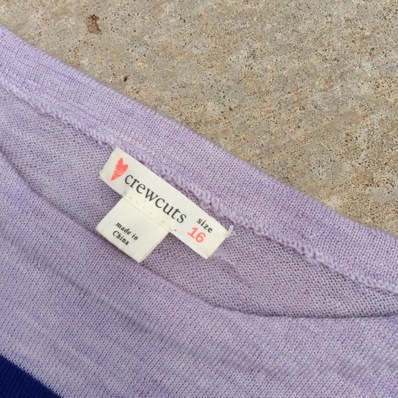 Crewcuts Striped Wool Sweater - Picture 2 of 3